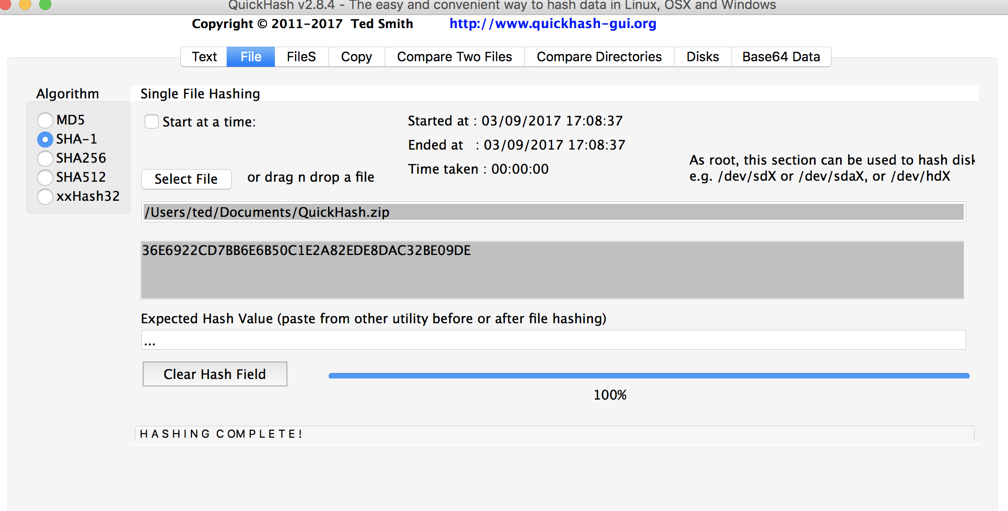 QuickHash 3.3.4 instal the new for android